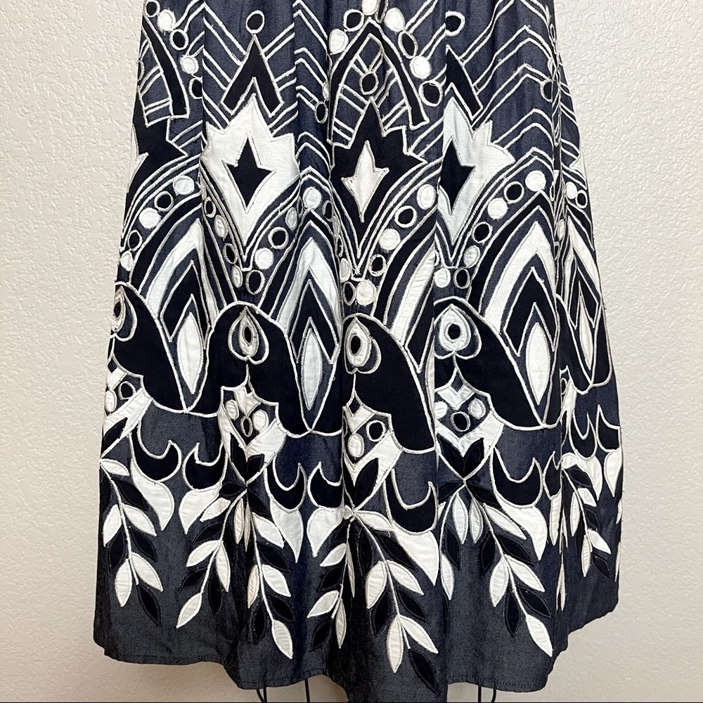 +P A R K E R+ Blue Alana Dress - Picture 7 of 8
